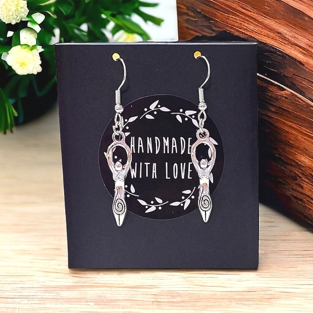 Handcrafted Goddess Earrings